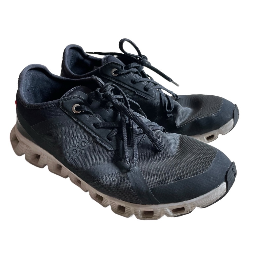 On Running Black and Gray Sneakers